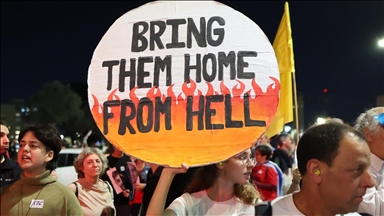 Hundreds protest across Israel to demand Gaza ceasefire, prisoner swap with Palestinians