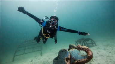 Para-athlete diver Faisal Jawad steals the show on day 2 of Musandam International Diving Festival