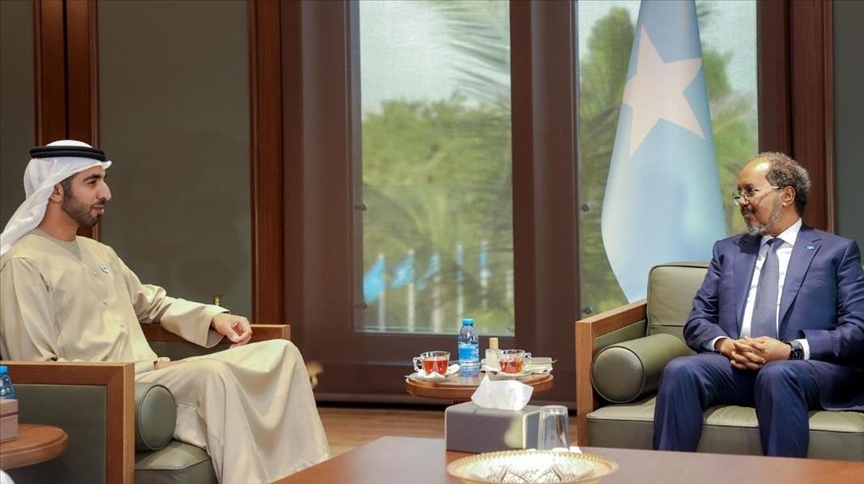 الإمارات تبحث مع الصومال جهود تطوير مسارات التعاون