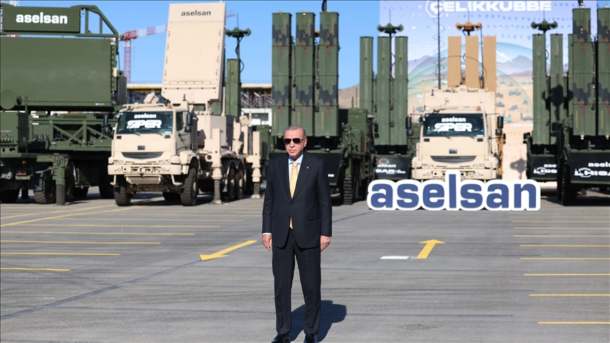 أردوغان: سنرتقي لدور أعلى في الدفاع الجوي بـ"القبة الفولاذية"