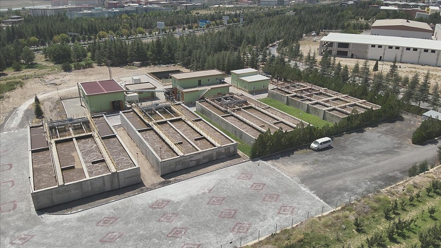 Niğde OSB'de kurulan tesiste arıtılan atık su tarıma can veriyor