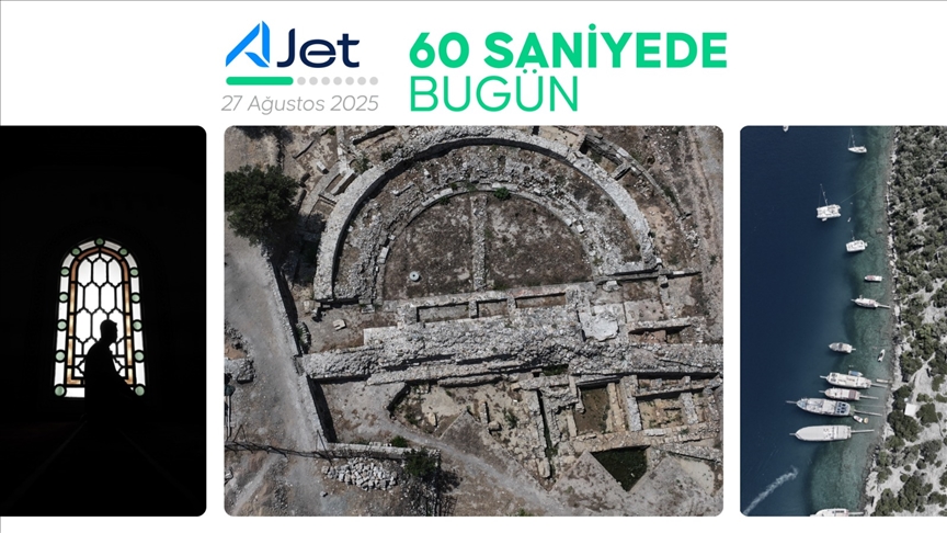 60 saniyede bugün (27 Ağustos 2025)