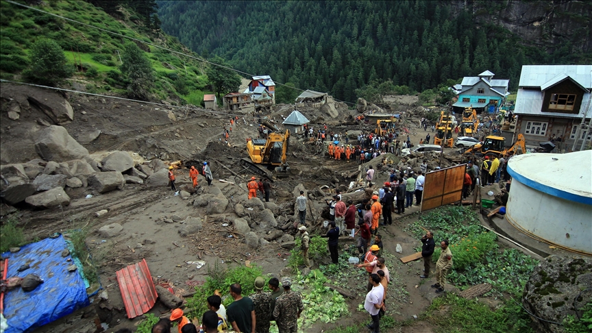 Landslide kills 33 as communications partially restored in Indian-administered Kashmir