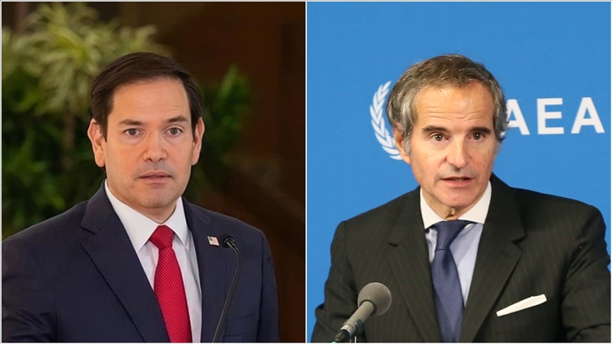 ABD Dışişleri Bakanı Rubio, Uluslararası Atom Enerjisi Ajansı Başkanı Grossi ile görüştü