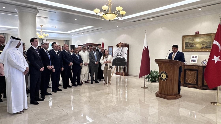 Türkiye'nin Doha Büyükelçiliğinde 30 Ağustos Zafer Bayramı resepsiyonu düzenlendi