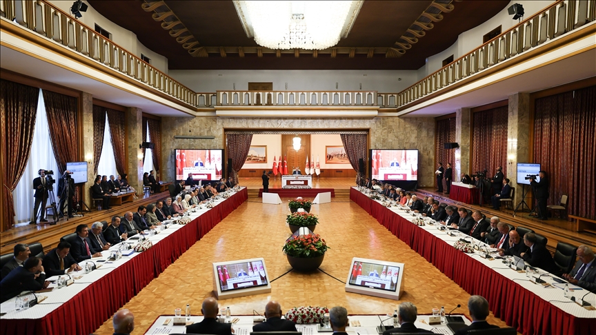 Milli Dayanışma, Kardeşlik ve Demokrasi Komisyonu, TBMM Başkanı Kurtulmuş başkanlığında toplandı
