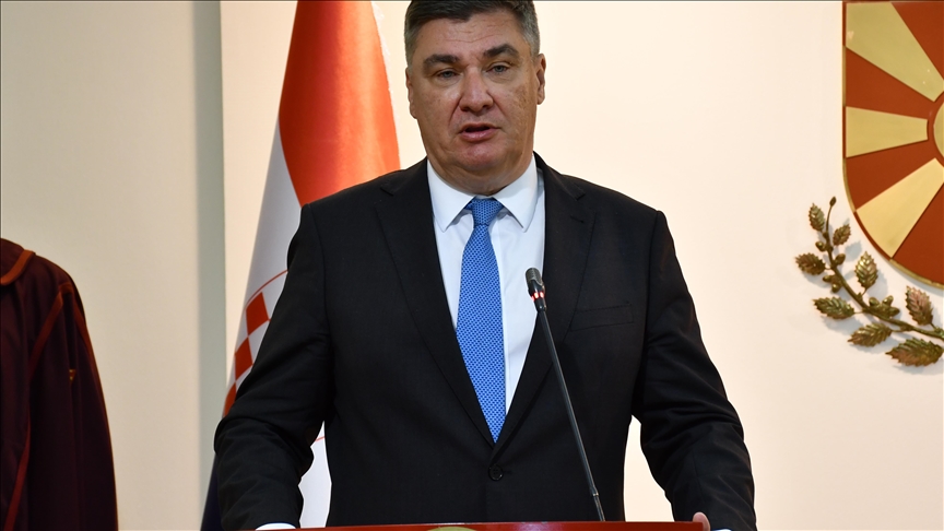 Le président croate appelle à engager le processus parlementaire de reconnaissance de la Palestine