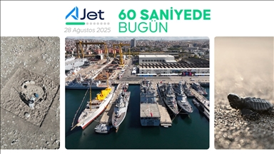 60 saniyede bugün (28 Ağustos 2025)