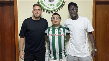 Down sendromlu Ebubekir'e, Konyaspor'dan sürpriz