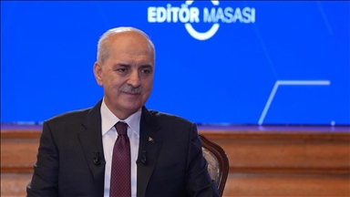Serokê TBMMyê Kurtulmuş mêvanê Maseya Edîtorên AAyê ye