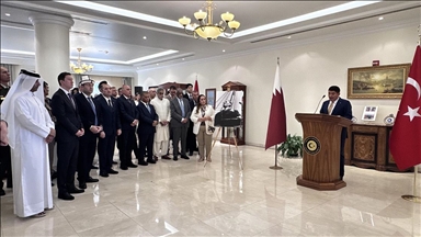 Türkiye'nin Doha Büyükelçiliğinde 30 Ağustos Zafer Bayramı resepsiyonu düzenlendi