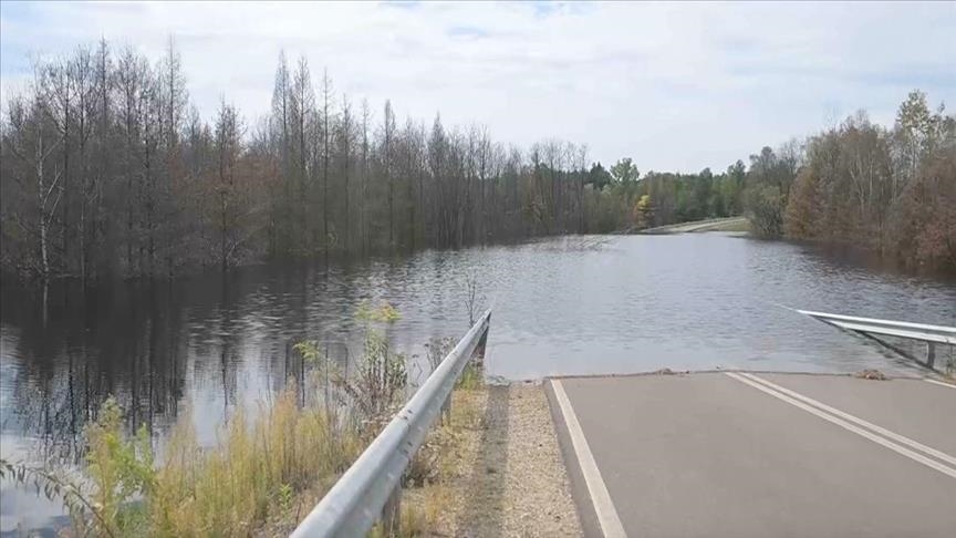 Поплавите во поранешната рударска област во Јужна Полска зафатија пат