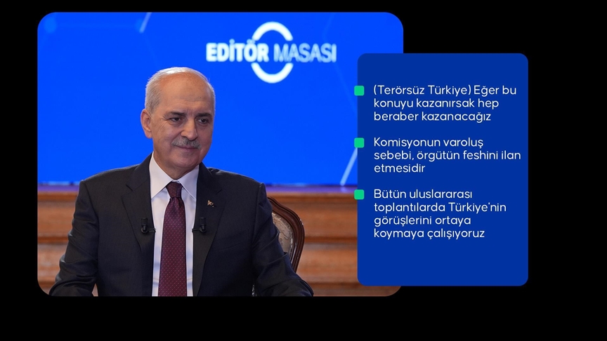 TBMM Başkanı Kurtulmuş: Aslolan terörün arkasındaki unsurların ortadan kaldırılması, bataklığın kurutulmasıdır