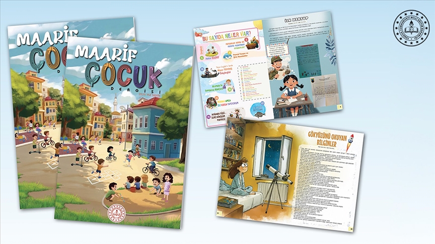 MEB'in "Maarif Çocuk" dergisinin ikinci sayısı yayımlandı