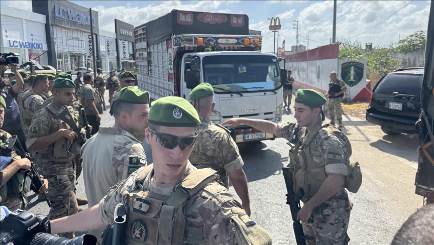 Palestinian factions in Lebanon hand over 3rd batch of weapons to Lebanese army 