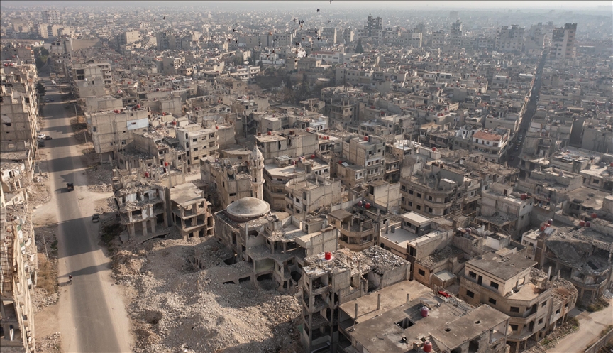 Syrian president lays foundation for development projects in Homs