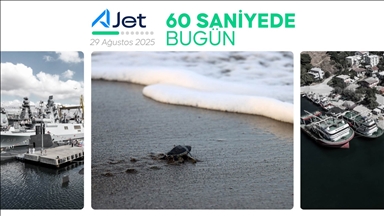 60 saniyede bugün (29 Ağustos 2025)