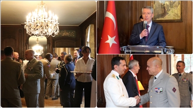 Fransa'da 30 Ağustos Zafer Bayramı resepsiyonu