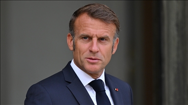 Macron: Gazze Şeridi'ndeki insani felaketin kabul edilemez olduğunu söylemek istiyorum