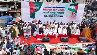 Dhaka protesters march for Gaza, demand global action on Israel