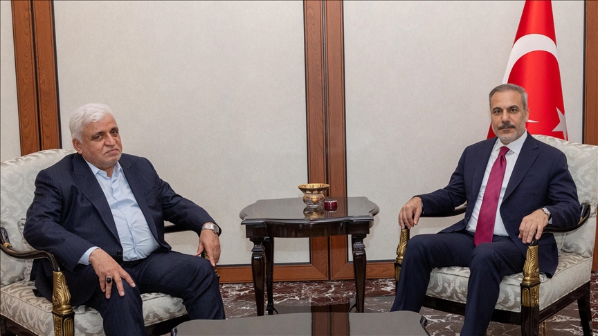 Turkish foreign minister meets with head of Iraq's Hashd al-Shaabi
