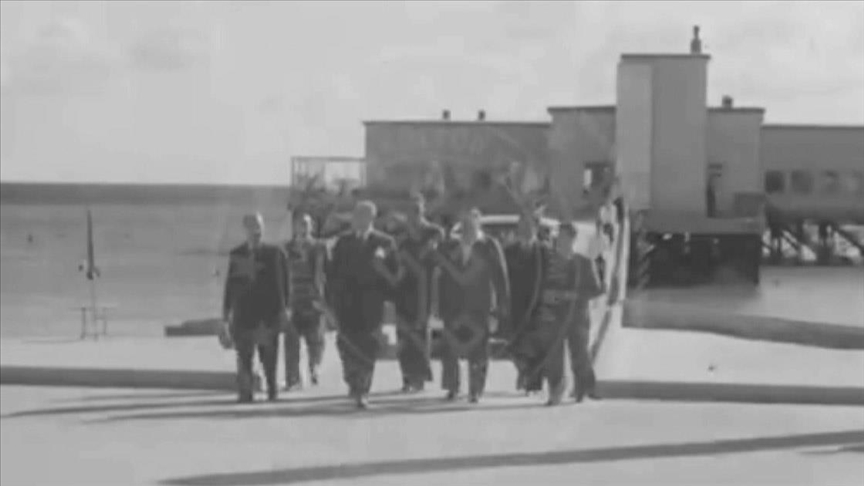 Bakan Ersoy, Atatürk'ün ilk kez yayınlanan görüntü kaydını paylaştı
