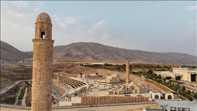 Hasankeyf, thesari historik në Batman të Turqisë, mahnit me pamjet ajrore