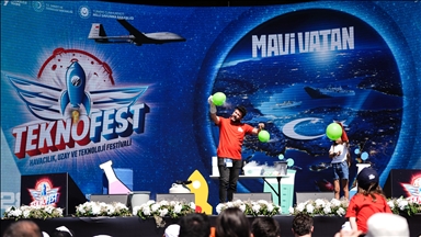 В рамках TEKNOFEST "Голубая родина" прошли научные шоу и интеллектуальные конкурсы с призами