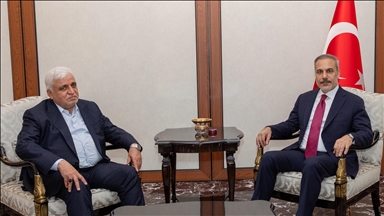 Turkish foreign minister meets with head of Iraq's Hashd al-Shaabi