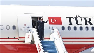 Cumhurbaşkanı Erdoğan, Çin'e gitti