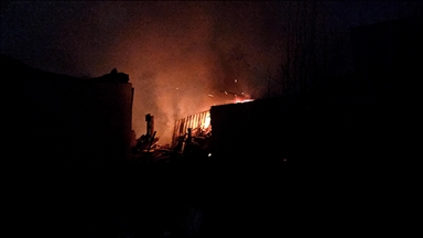 Hundreds evacuated as fire erupts at major market in Russia's Volgograd