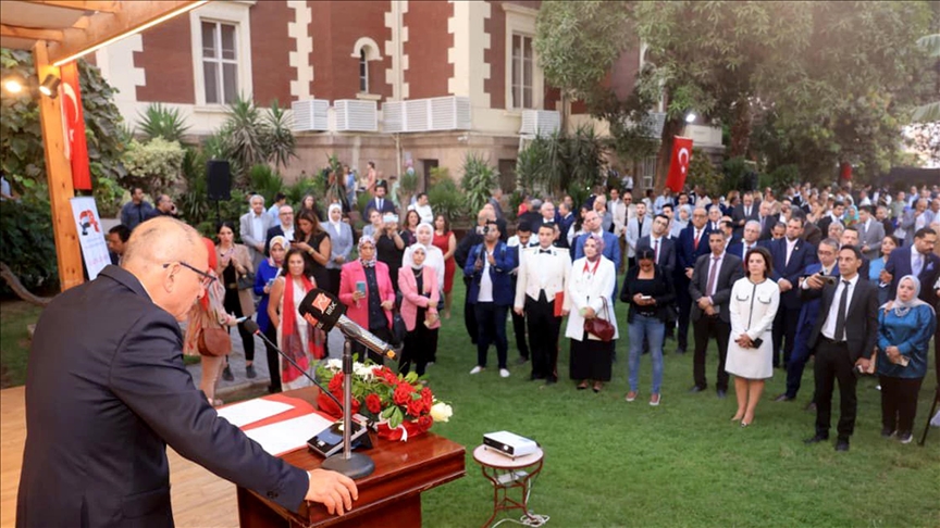 السفارة التركية لدى مصر تحيي الذكرى الـ103 لعيد النصر