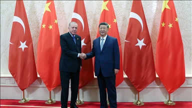 Turkish, Chinese presidents discuss Middle Corridor, Belt and Road Initiative