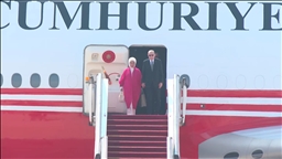 Cumhurbaşkanı Erdoğan, Çin'e geldi