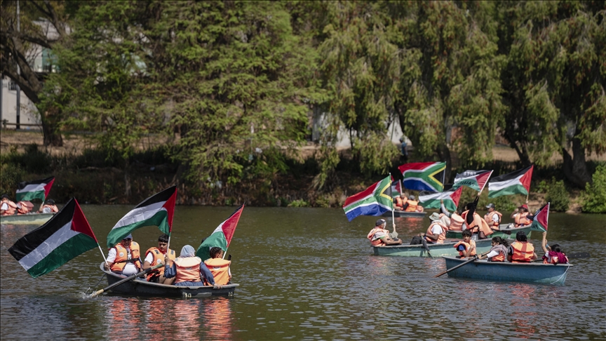 Aid flotilla aiming to break Gaza blockade returns to Barcelona port