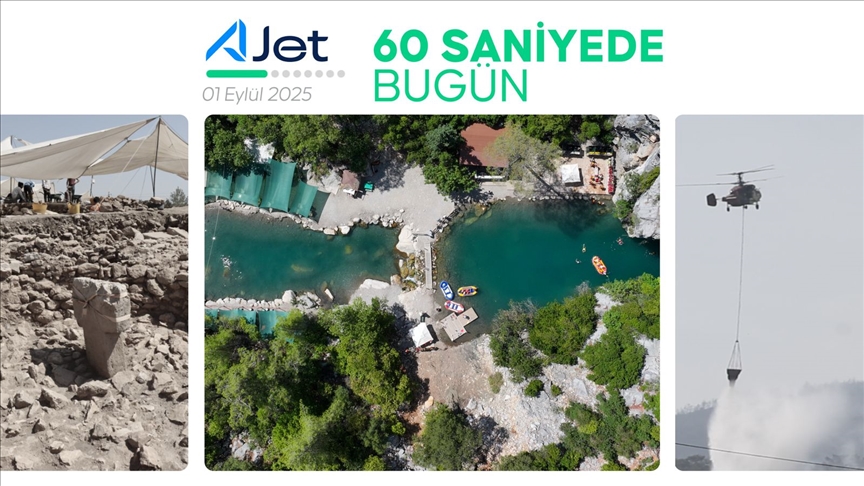 60 saniyede bugün (01 Eylül 2025)
