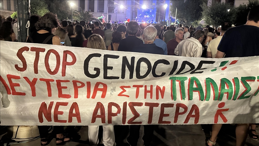 Koncert mbështetës në Athinë për Flotiljen Globale "Sumud" për në Gaza