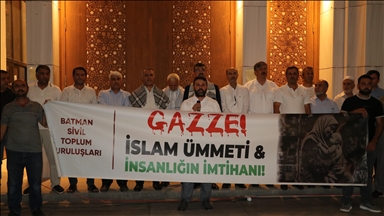 Li Batmanê êrîşên Îsraîlê hatin protestokirin