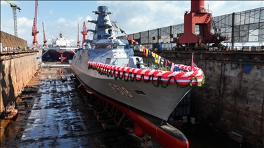 Turska porinula svoj osmi novi nacionalni brod TCG Icel