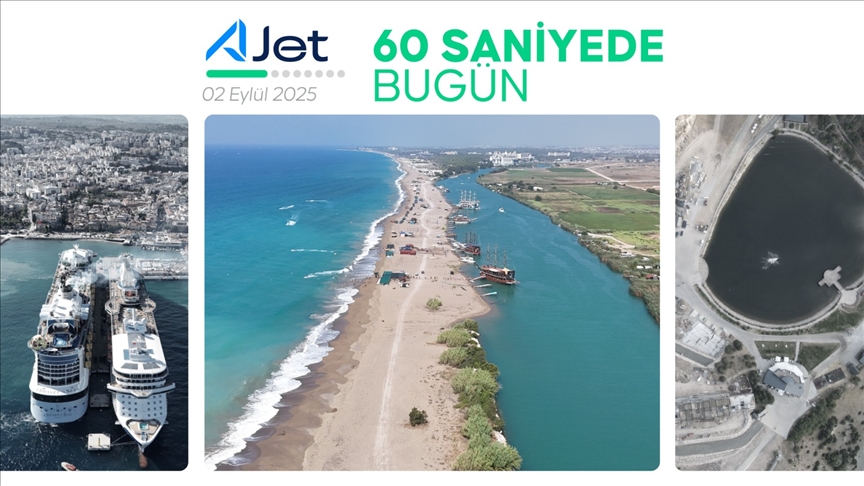 60 saniyede bugün (02 Eylül 2025)