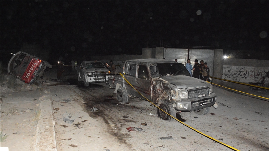 At least 9 killed, 29 injured after explosion targets public rally in southwestern Pakistan