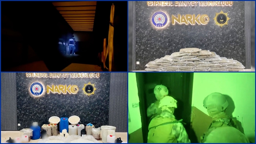 İstanbul'da 417,5 kilogram uyuşturucu madde ele geçirildi