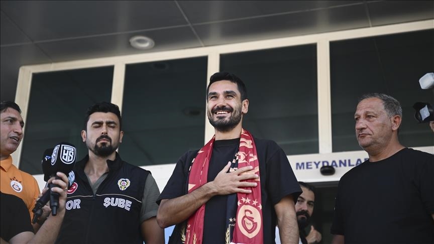 Galatasarayê Îlkay Gundogan beşdarî tîma xwe kir