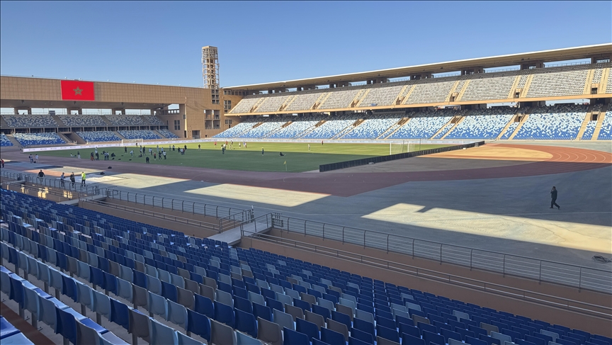 Marrakech's iconic stadium showcases harmony with urban landscape