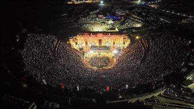 "Carmina Burana" balesi, Hierapolis Antik Tiyatrosu'nda sahnelendi