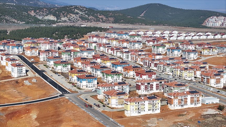 Cumhurbaşkanlığı İletişim Başkanlığından "tamamlanan deprem konutlarına" ilişkin paylaşım