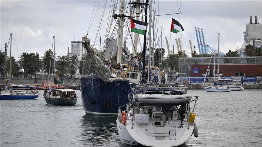La flottille pour Gaza condamne le plan d’Israël de saisir les bateaux et de qualifier les militants de « terroristes »