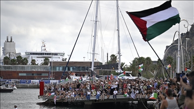 Gaza-bound flotilla condemns Israeli minister's plan to seize boats, designate activists 'terrorists'