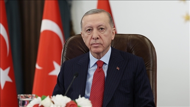 Cumhurbaşkanı Erdoğan, A Milli Futbol Takımı'nı tebrik etti