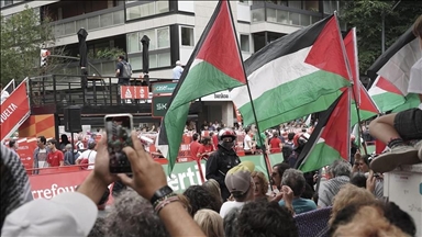 Gara e çiklizmit "La Vuelta" në Spanjë ndërpritet për shkak të protestave pro Palestinës
